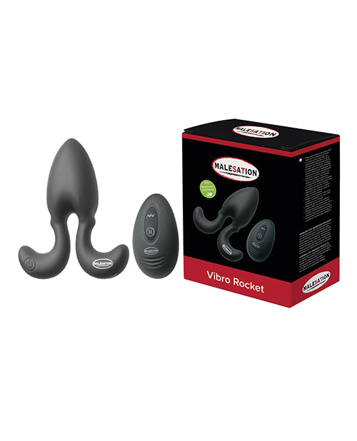 MALESATION Vibrating Inflatable Butt Plug