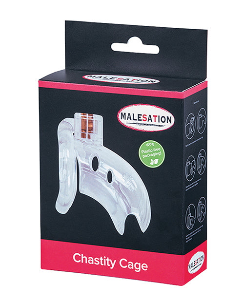 MALESATION Chastity Cage - Red