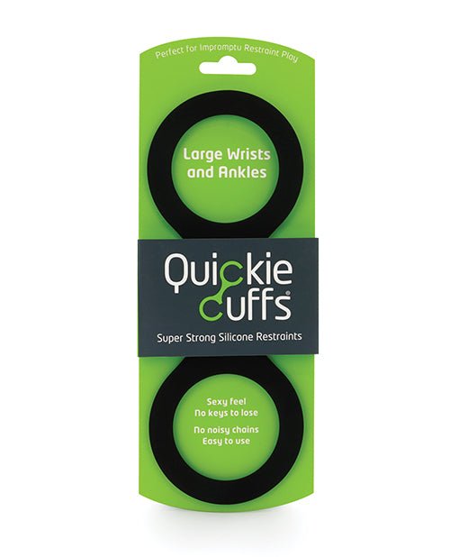 Quickie Cuffs Large - Black