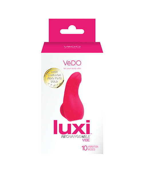 VeDo Luxi Rechargeable Clitoral Finger Vibe - Pink