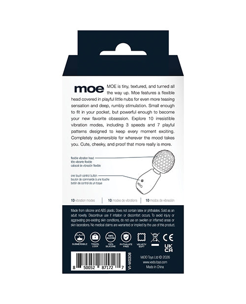 VeDo Moe Rechargeable Extra Mini Wand - Black