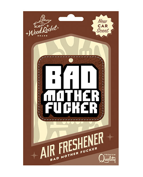 Wood Rocket Bad Mother Fucker Air Freshener