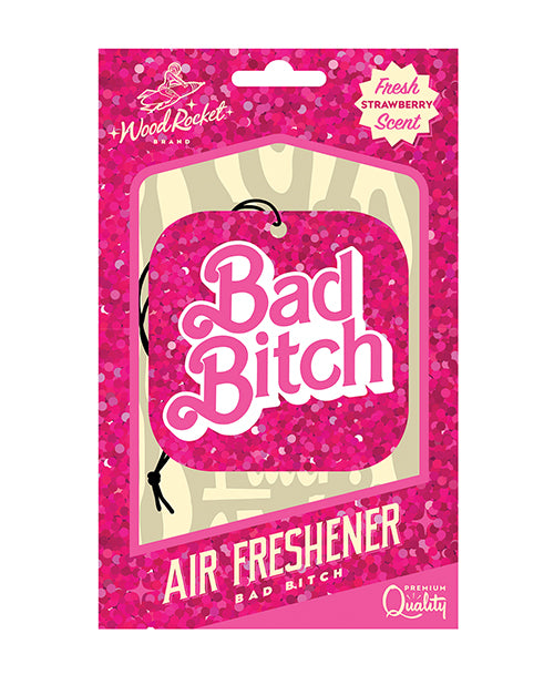 Wood Rocket Bad Bitch Air Freshener