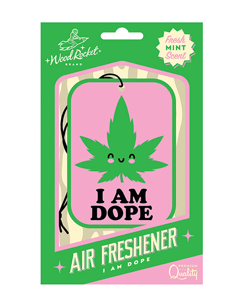 Wood Rocket I am Dope Air Freshener