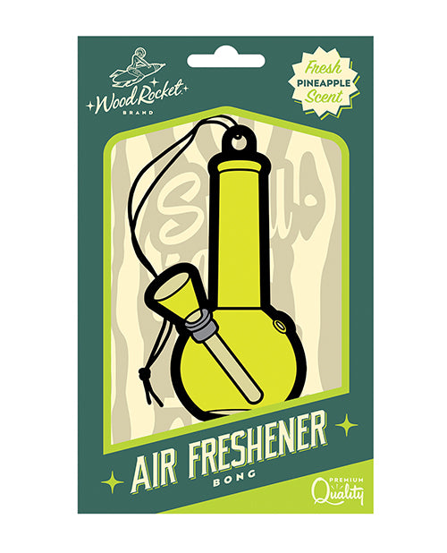 Wood Rocket Bong Air Freshener