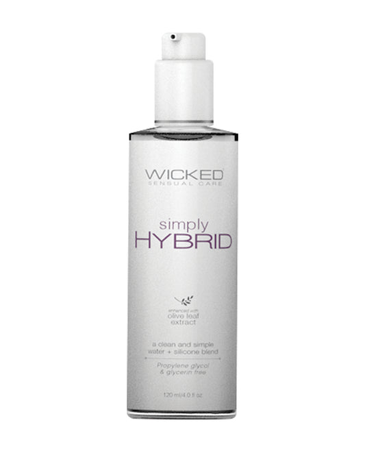Wicked Sensual Care Simply Hybrid Lubricant - 4 oz