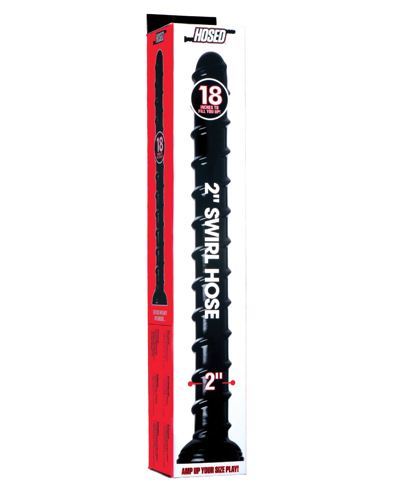 Hosed 2&quot; Swirl Hose - 18&quot; Long