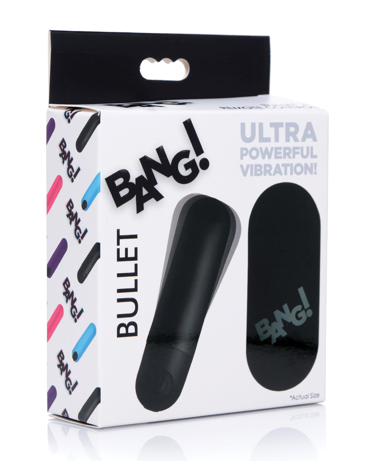 Bang! Vibrating Bullet w/Remote Control - Black