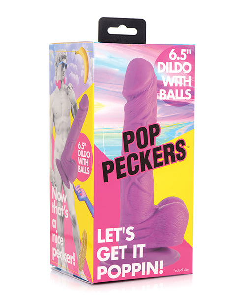Pop Peckers Dildo w/Balls