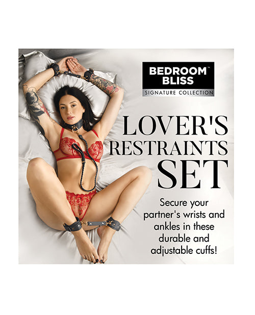 Bedroom Bliss Lover&apos;s Restraint Set - Black