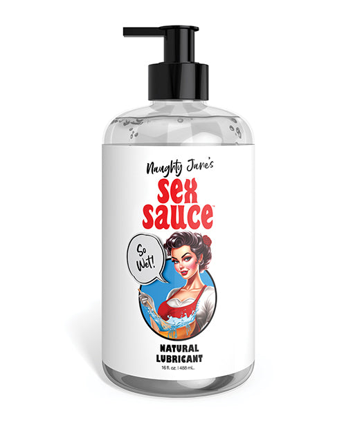 Naughty Jane&apos;s Sex Sauce Natural Lubricant - 16 oz