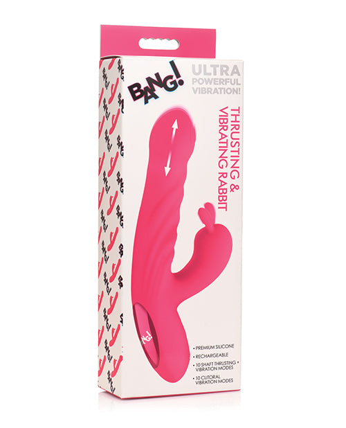 Bang! Bang! 10X Thrusting & Vibrating Rabbit